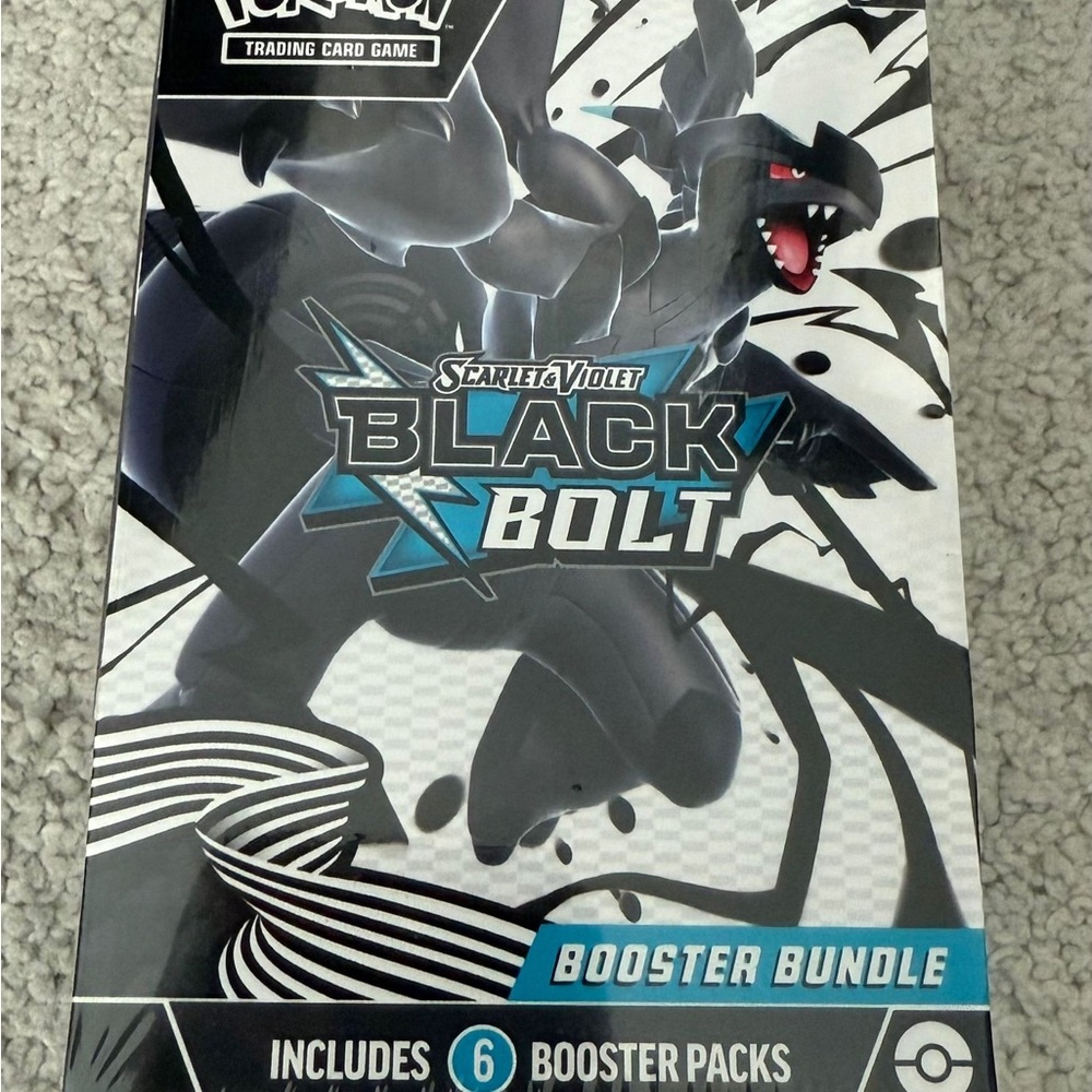 Pokemon Scarlet & Violet Black Bolt Booster Bundle Box Sealed : $70